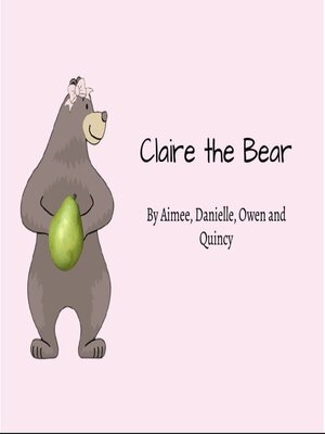 cover image of Claire the Bear